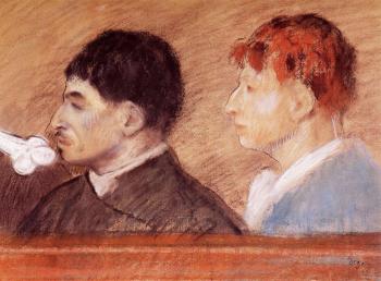 Edgar Degas : Criminal Physiognomies